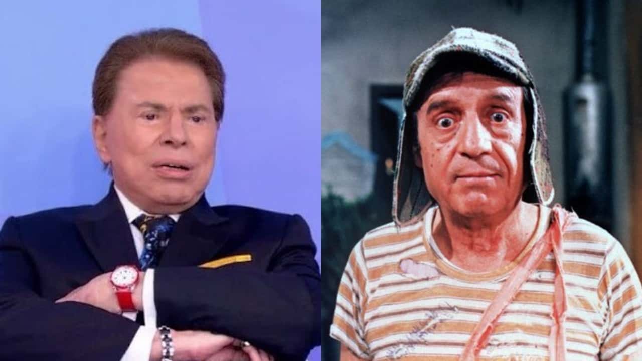 Silvio Santos quase não exibiu Chaves em sua programação (Foto: Reprodução/SBT/Montagem TV Foco)