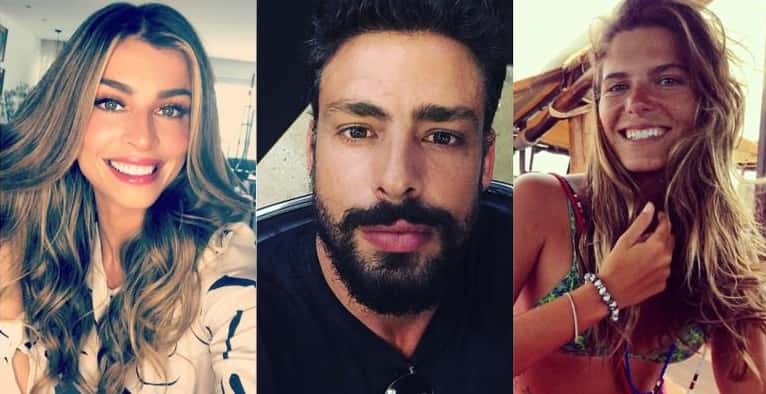 O galã, Cauã Reymond, é casado com a modelo Mariana Goldfarb, que, aliás, se dá muito bem com a diva Grazi Massafera (Foto: Reprodução)