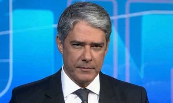 O âncora do Jornal Nacional da Globo, William Bonner (Foto: Reprodução / TV Globo)