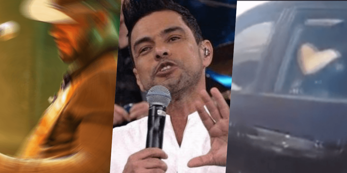 Famosa revela que cantor foi pego fazendo sexo de dentro de carro depois de contar intimidades de Zezé (Foto montagem: TV Foco)