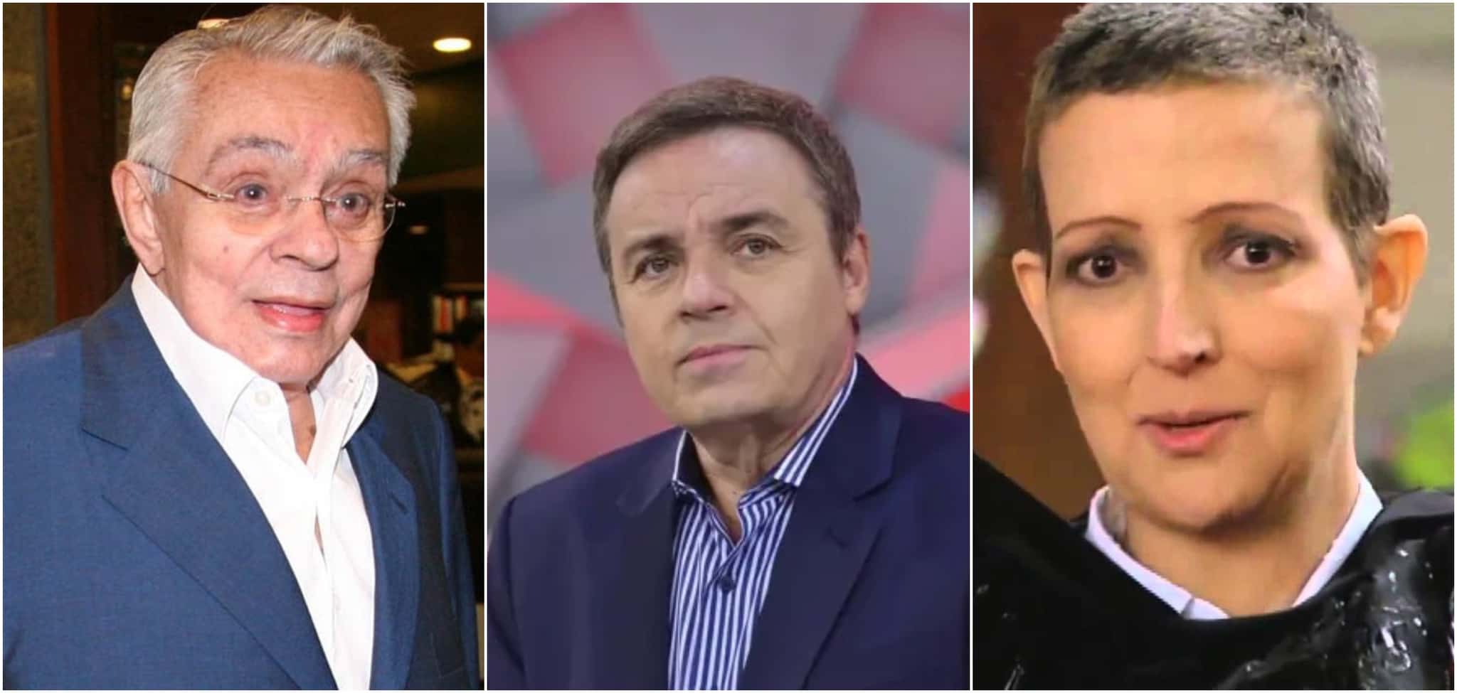 Familiares de Chico Anysio, Gugu Liberato e Betty Lago brigam na Justiça por causa de testamentos dos famosos já falecidos (Reprodução)