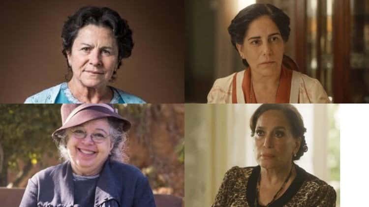 Elenco mais experiente de Éramos Seis fez toda diferença ao contar novamente a história (Montagem: TV Foco)