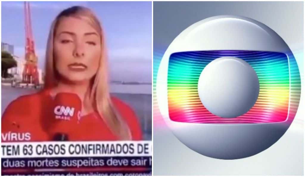 Globo e CNN Brasil pagaram mico por causa do novo Coronavírus - Foto: Montagem