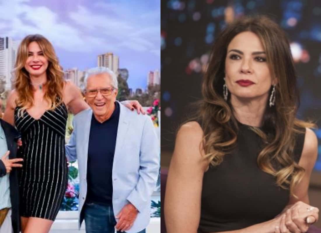 Luciana Gimenez e Carlos Alberto Foto: Gabriel Cardoso SBT