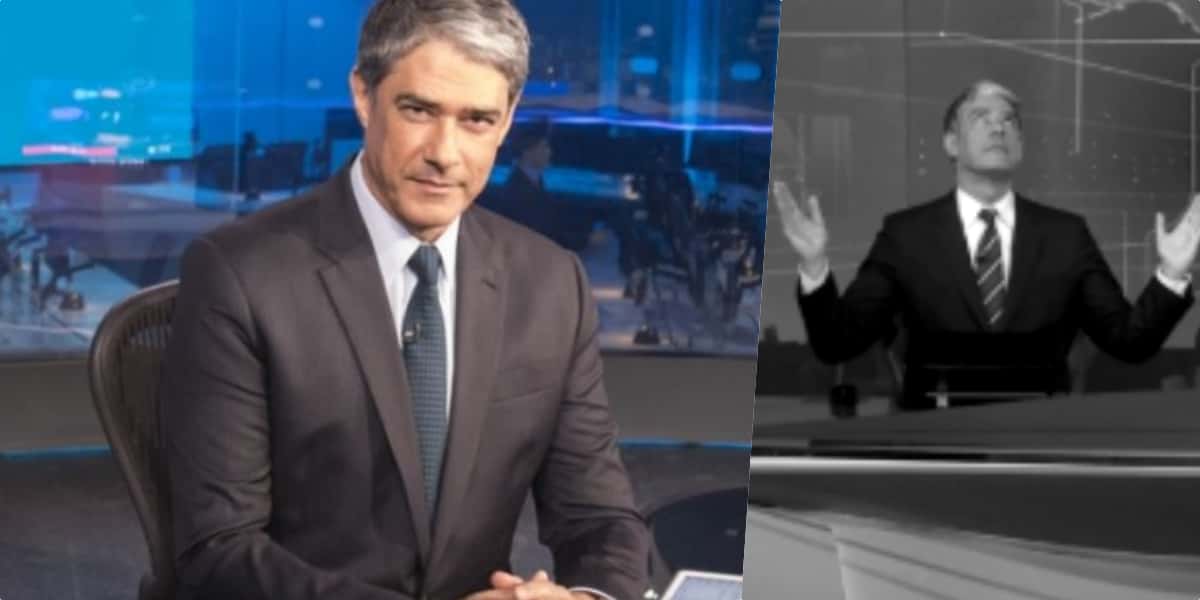William Bonner do Jornal Nacional da Globo teria tomado decisão que deixou muita gente revoltada (Foto reprodução)