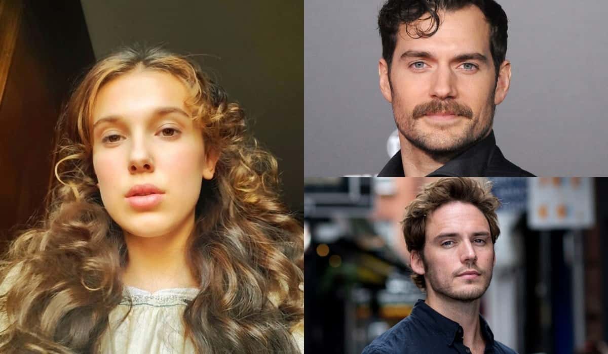 Enola-Holmes com Millie Bobby Brown netflix tv foco