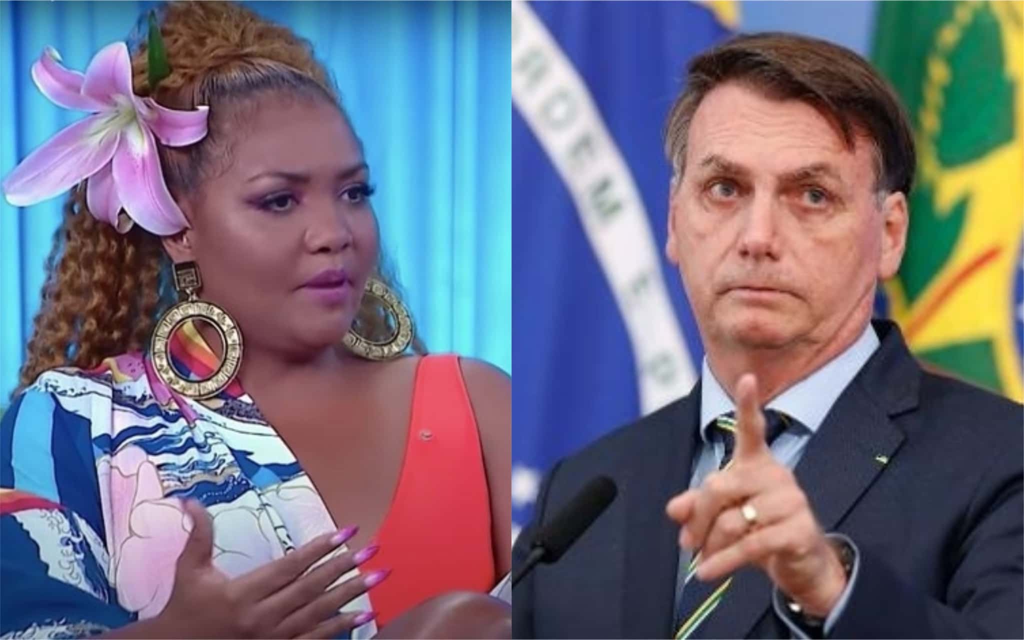 Gaby Amarantos está com irmão em estado grave e detonou postura do presidente (Foto: TV Foco)