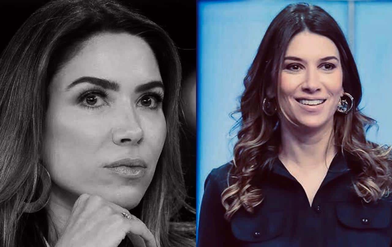 Patricia Abravanel falou em um áudio nas redes sociais sobre o sucesso da irmã, Rebeca, no SBT (Foto: Montagem TV FOCO / AgNews)
