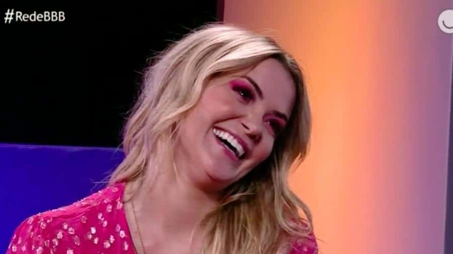 BBB20: Marcela em entrevista após o programa (Foto: reprodução/Globoplay)