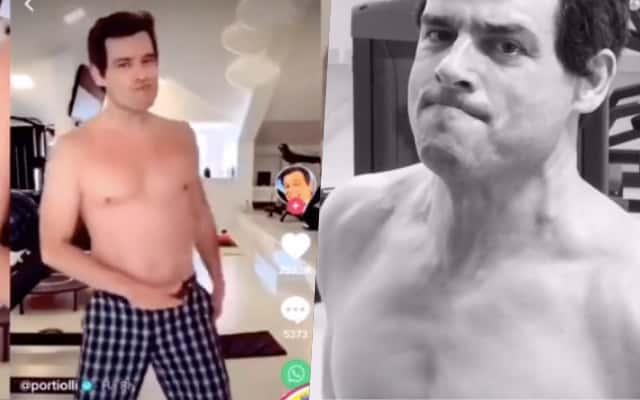 Celso Portiolli levou os fãs à loucura (Foto: Reprodução)
