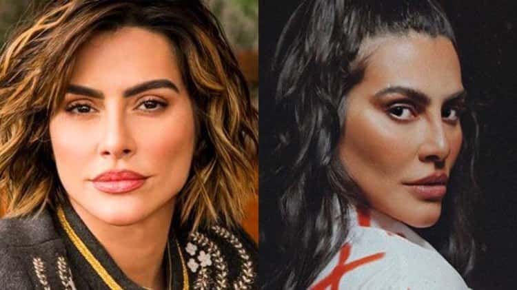 Cleo surgiu totalmente diferente em sua conta do Instagram (Montagem: TV Foco)