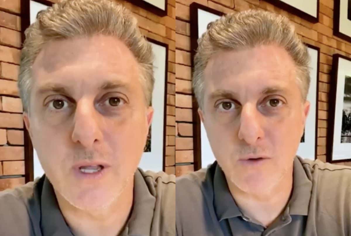 Luciano Huck foi durante criticado por enaltecer doação de banco (Foto: Reprodução)