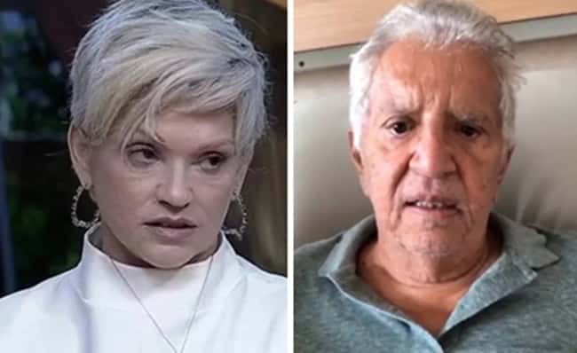 Andréa de Nóbrega expôs sua vida íntima com Carlos Alberto de Nóbrega (Foto: Montagem/TV Foco)