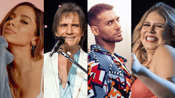 Anitta, Roberto Carlos, Lucas Lucco e Marília Mendonça – lives de maio onde e como assistir