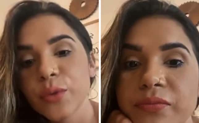 Gizelly Bicalho emocionou ao falar sobre câncer da avó (Foto: Montagem)