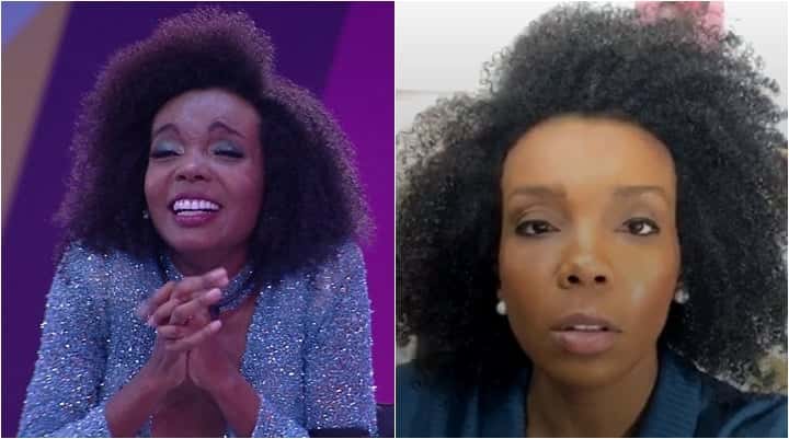 Thelma foi alvo de racismo durante live. (Foto: Reprodução)
