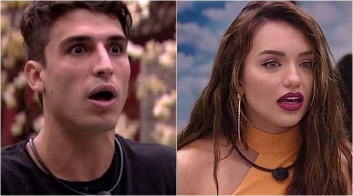 Rafa Kalimann não segue Felipe Prior nas redes sociais. (Foto: Montagem/Reprodução)