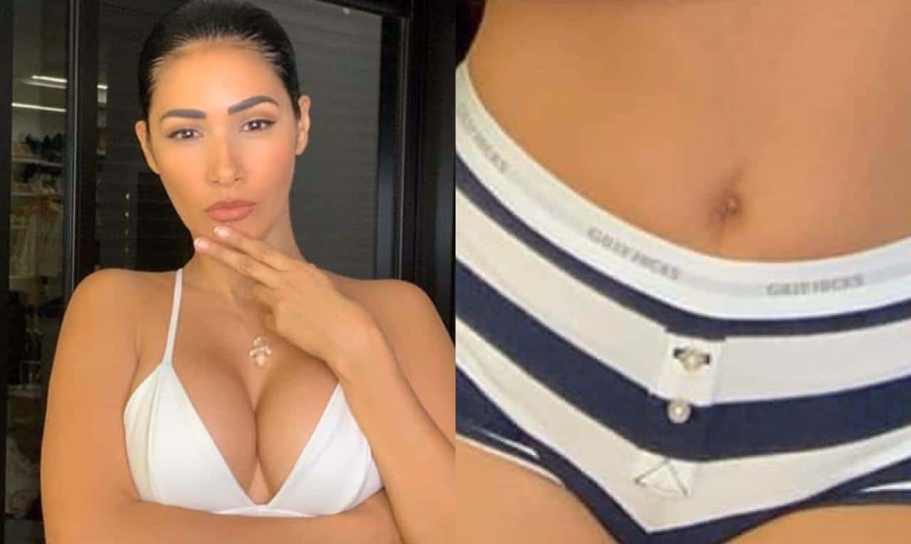 Simaria, da dupla com Simone, confundiu os internautas que acharam que ela estava usando cueca (Foto: Reprodução / Instagram)