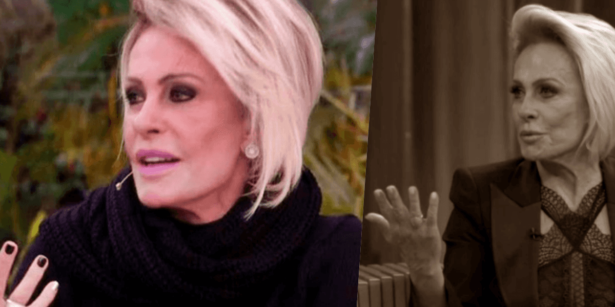 Ana Maria Braga vira motivo de fofoca nos bastidores (Foto montagem)