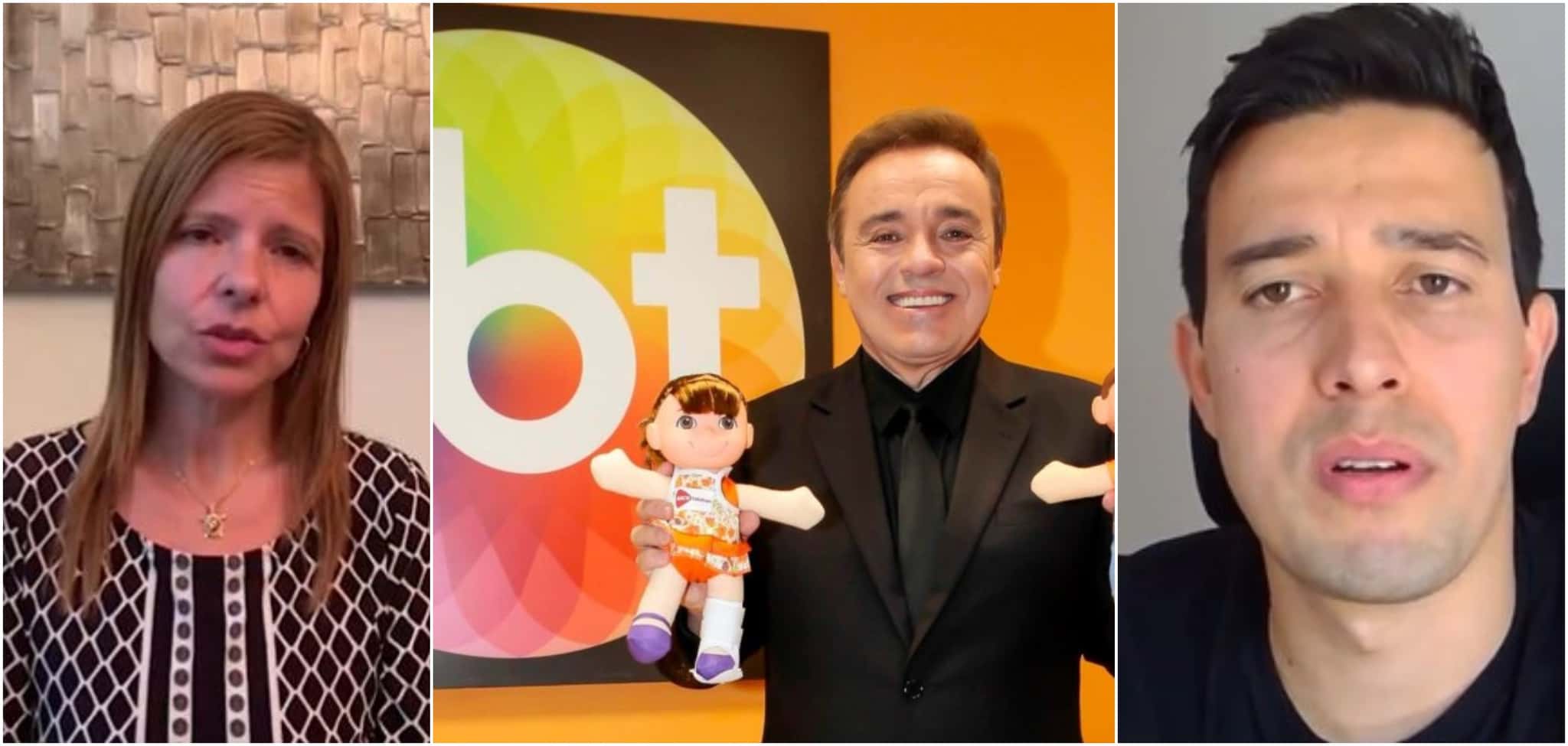 Rose Miriam, ex-companheira de Gugu, e Thiago Salvático, namorado do apresentador (Reprodução)