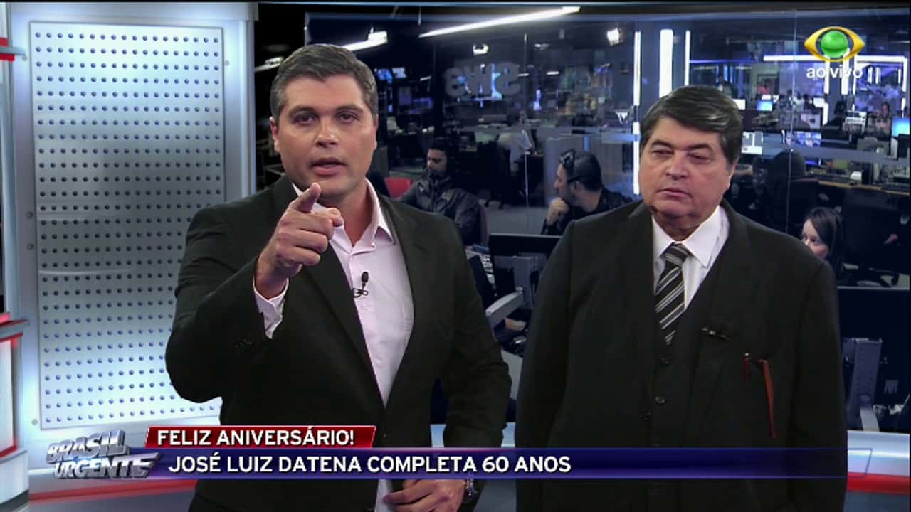Joel Datena ignorou briga do pai e conversou com a Record - Foto: Reprodução