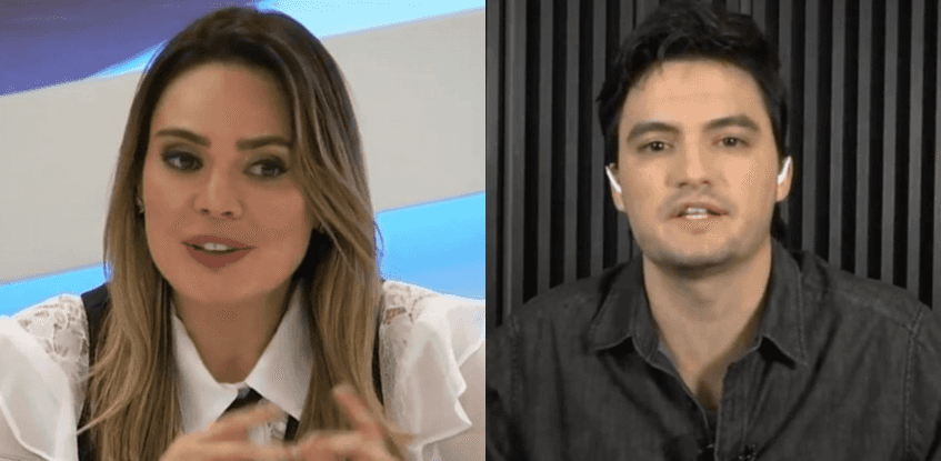 Rachel Sheherazade e Felipe Neto (Foto: Reprodução)