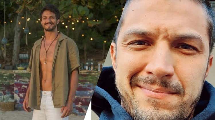 Romulo Estrela, galã da Globo, surge totalmente grisalho e pega fãs de surpresa (Montagem: TV Foco)