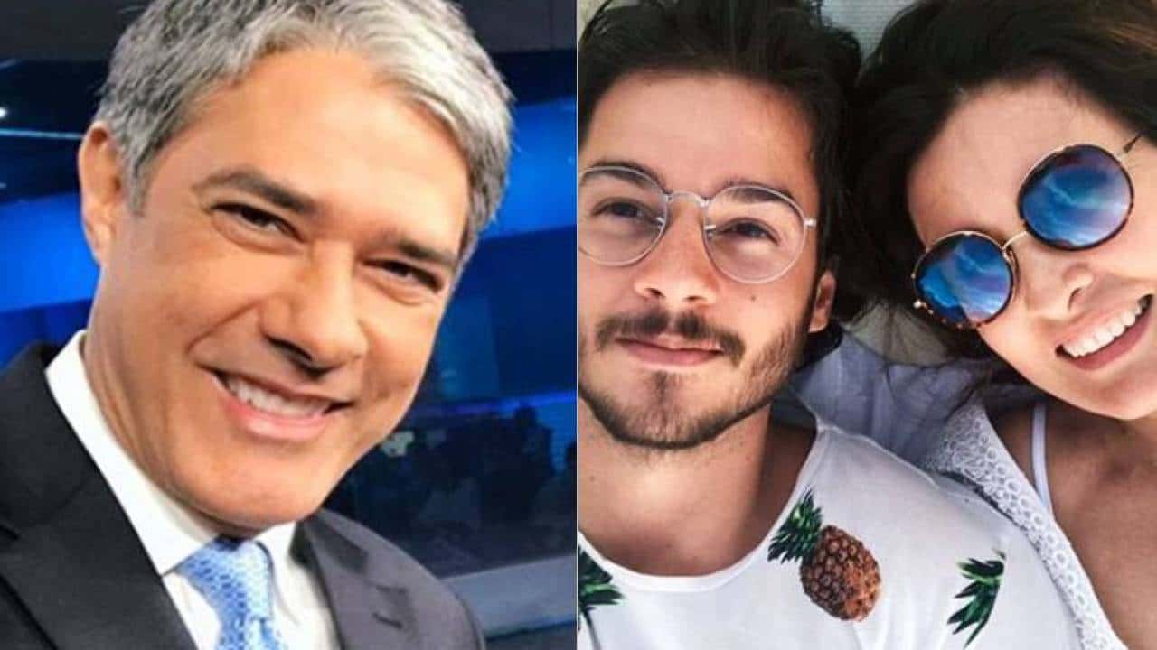 William Bonner, Túlio Gadelha e Fátima Bernardes - Foto: Reprodução