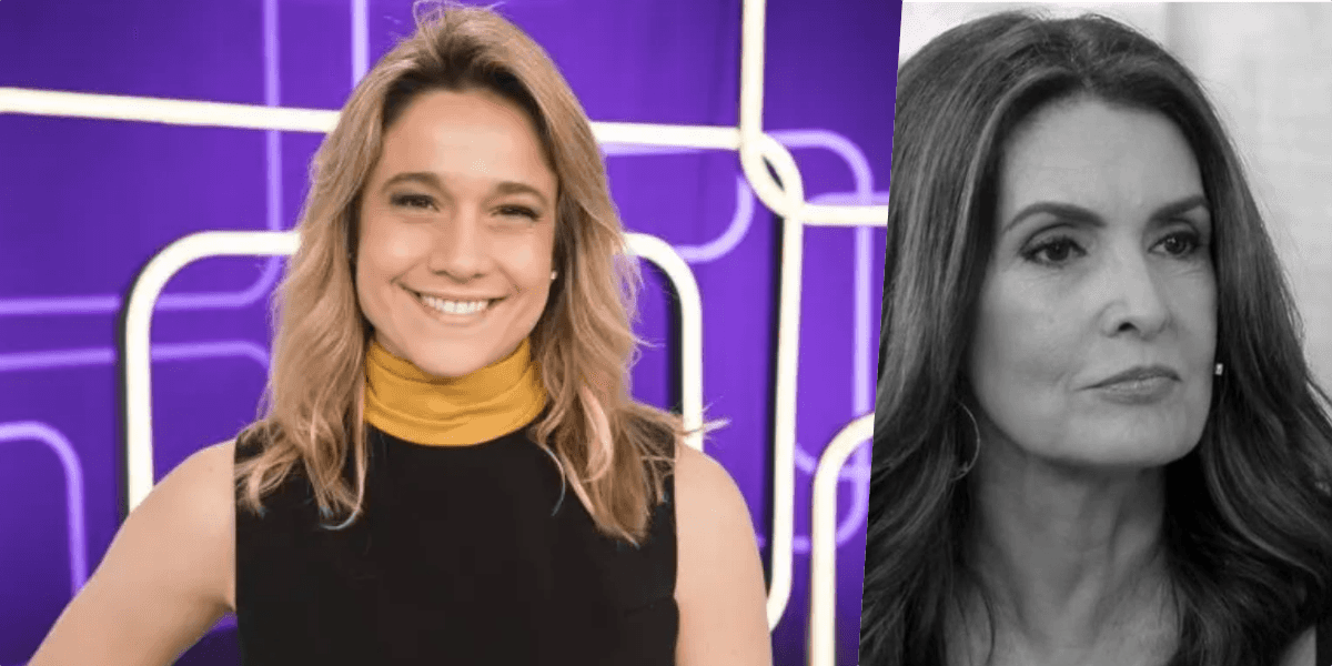 Fernanda Gentil, Fátima Bernardes (Foto: Montagem)