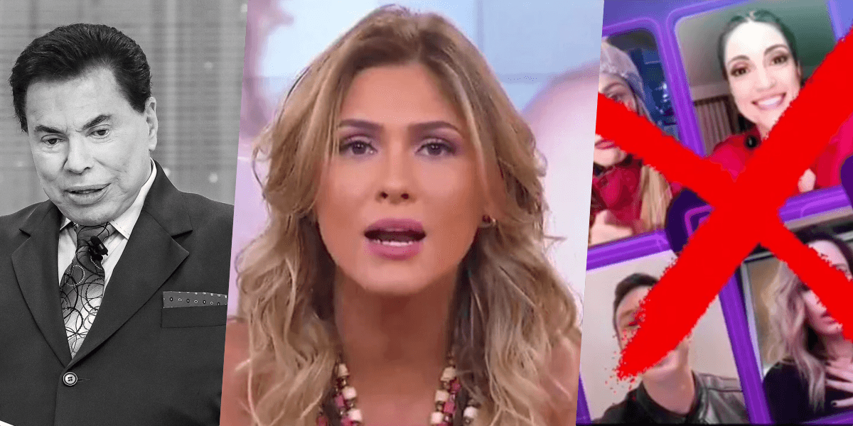 Lívia Andrade, Sílvio Santos (Foto: Montagem)