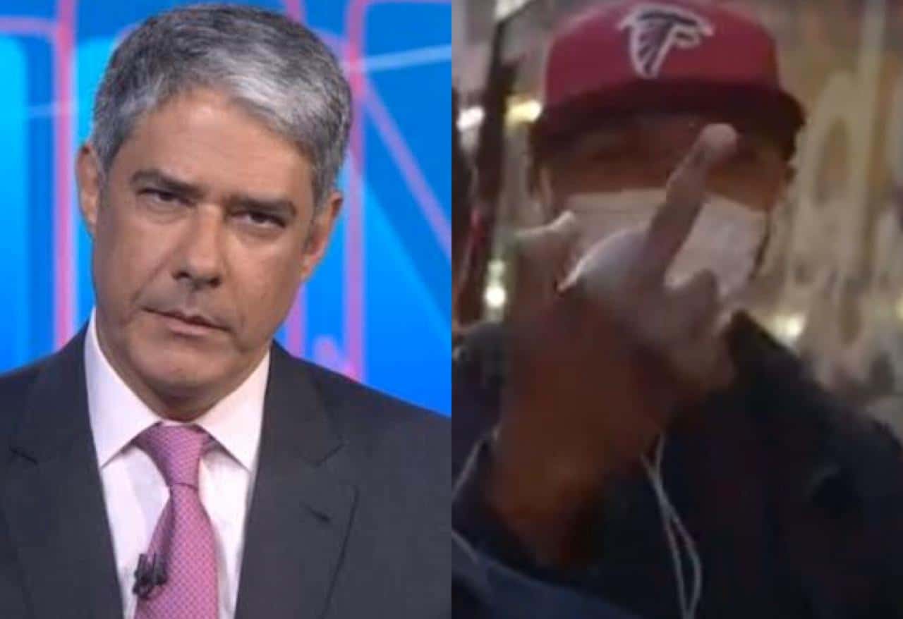 William Bonner protagonizou uma situação constrangedora no Jornal Nacional (Foto: Reprodução / TV Globo)