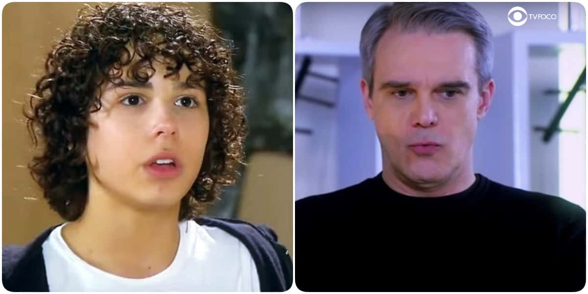 João e Pendleton só querem a recuperação da protagonista de As Aventuras de Poliana (Foto: Montagem/TV Foco)