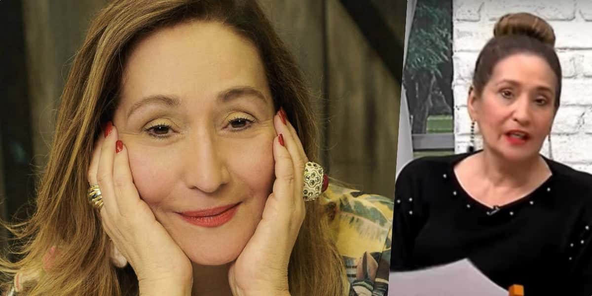 A apresentadora Sonia Abrão do programa A Tarde é Sua da RedeTV (Foto montagem: TV Foco)