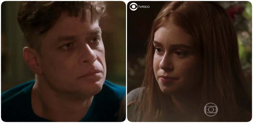 Arthur esquece Carolina e investe em Eliza em Totalmente Demais (Foto: Montagem/TV Foco)
