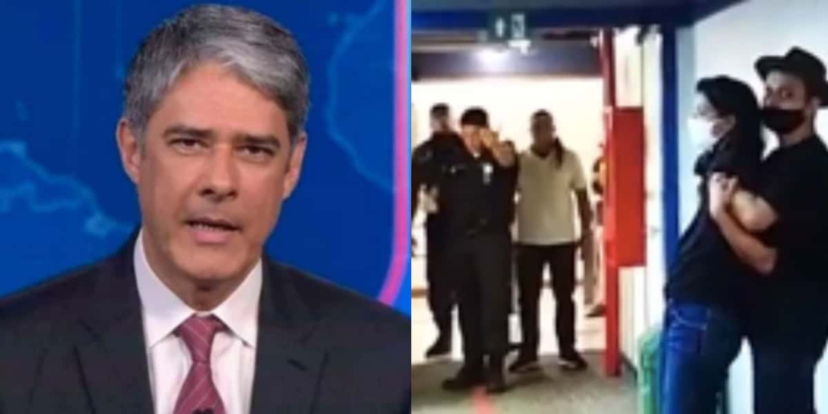 Urgente: Homem invade redação de jornalismo da Globo e faz repórter de refém (Foto montagem)