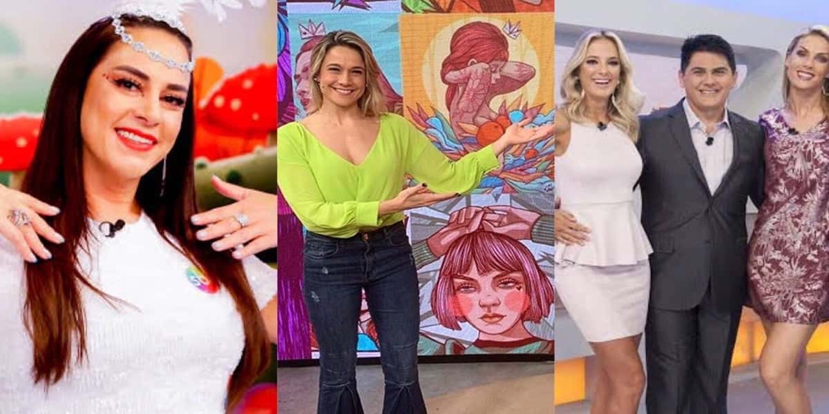 O Bom Dia & Cia, Fernanda Gentil brilhou no lugar de Fátima e o Hoje Em Dia ficou para trás (Foto: Reprodução)
