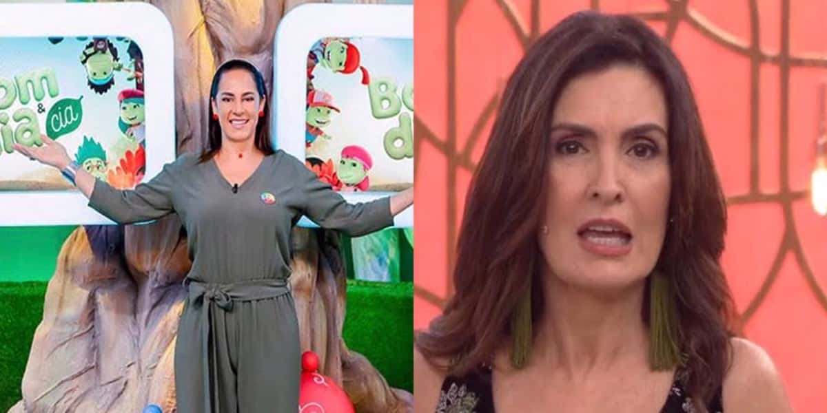 O Bom Dia & Cia voltou a se aproximar de Fátima Bernardes na Globo (Foto: Reprodução)