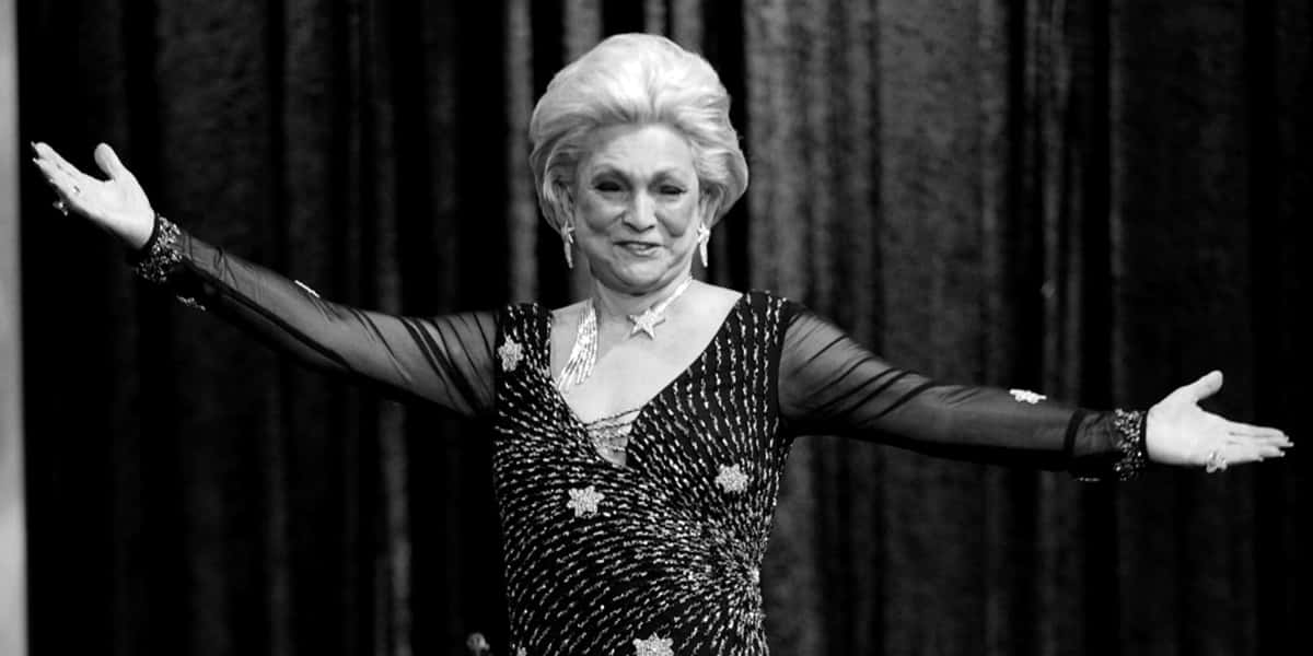 Hebe Camargo morreu em 2012, após sofrer uma parada cardíaca (Foto: Reprodução / Michael Caulfield)