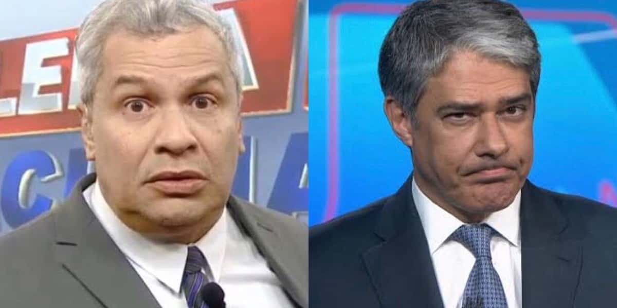Sikêra Jr tem William Bonner como um grande desafeto por divergências políticas (Foto: Reprodução)