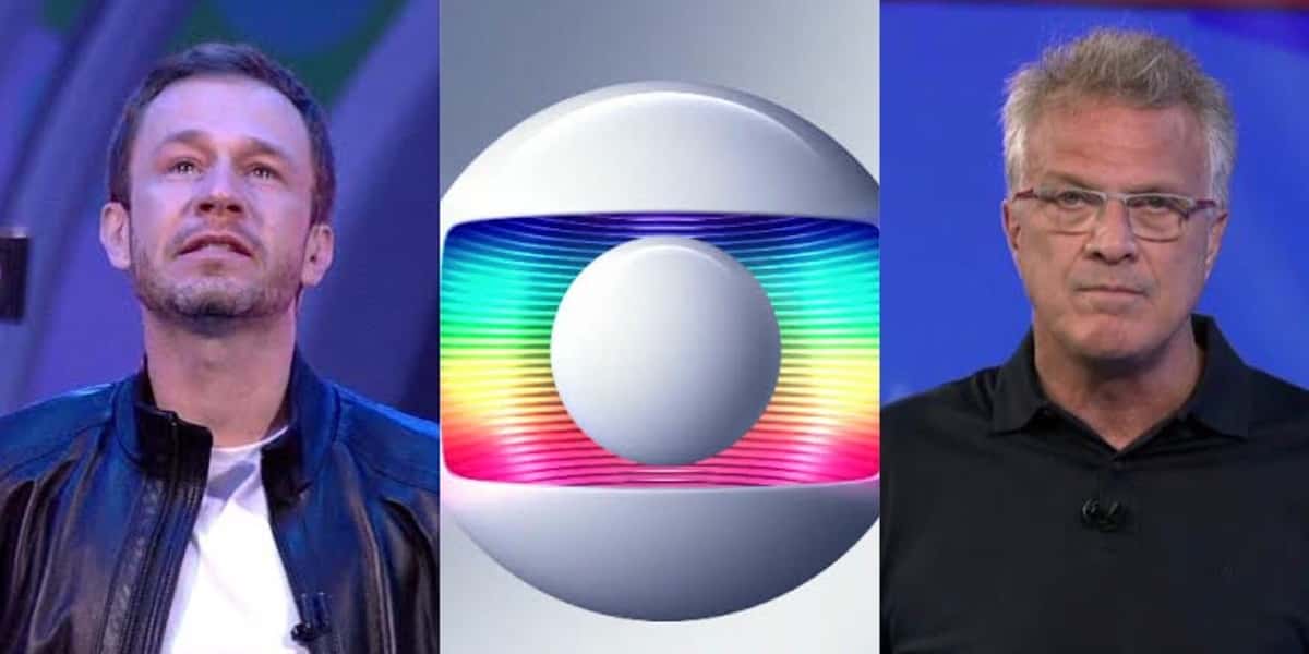 Pedro Bial passou o comando do Big Brother Brasil para Tiago Leifert (Foto: Reprodução / TV Globo)