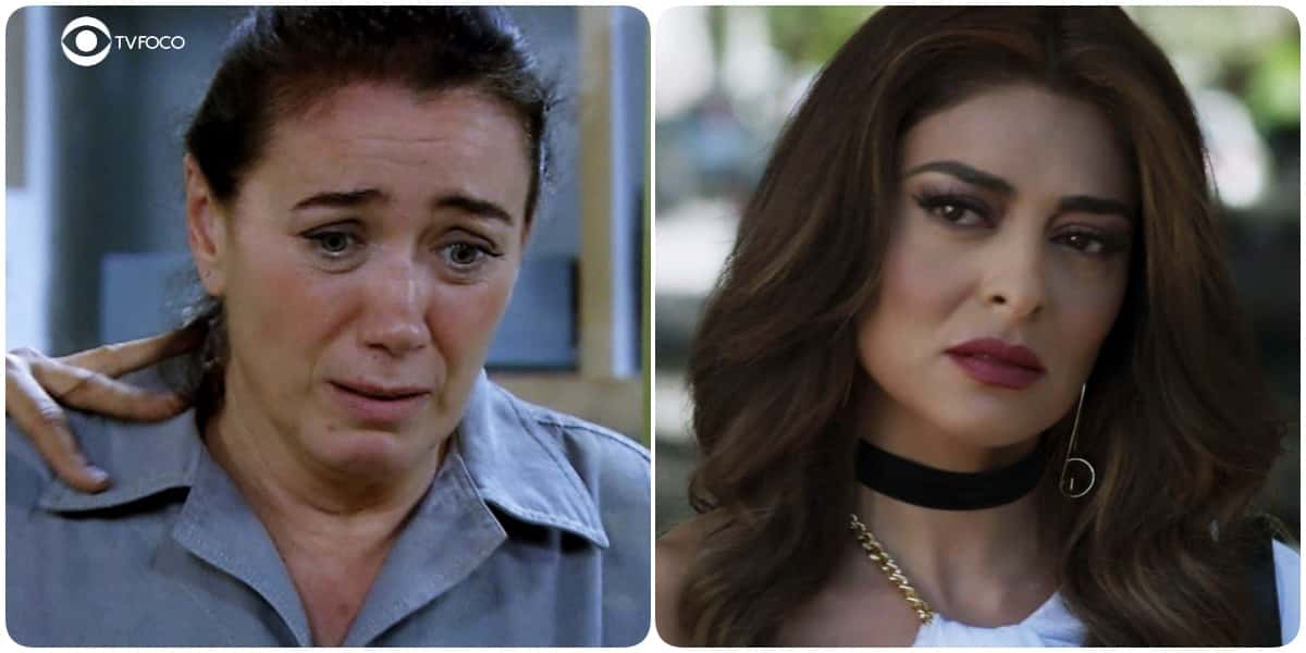 Griselda de Fina Estampa por ceder o lugar para a volta de Bibi Perigosa de A Força do Querer (Foto: Montagem/TV Foco/Reprodução/Globo)