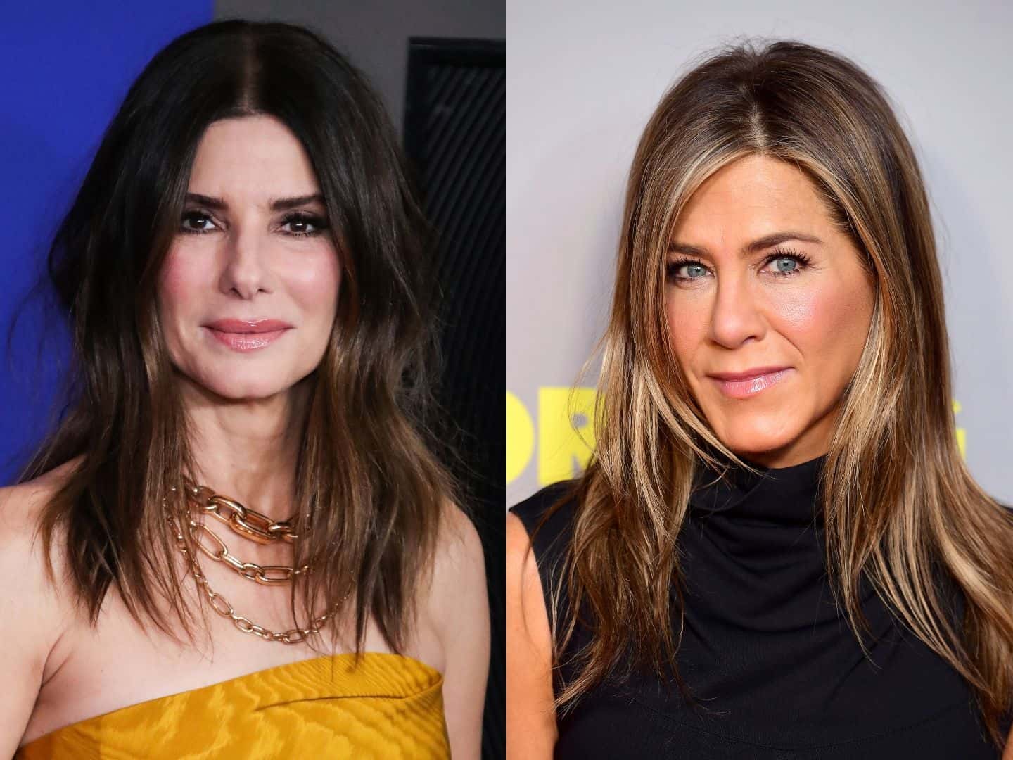 Sandra Bullock festeja aniversário de 56 anos ao lado de Jennifer Aniston (Foto: Reprodução)