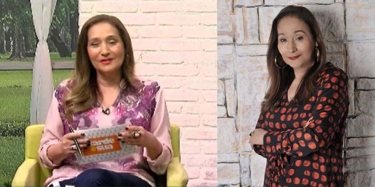 Sonia Abrão foi colocada contra a parede no A Tarde é Sua (Foto: Reprodução/RedeTV!)