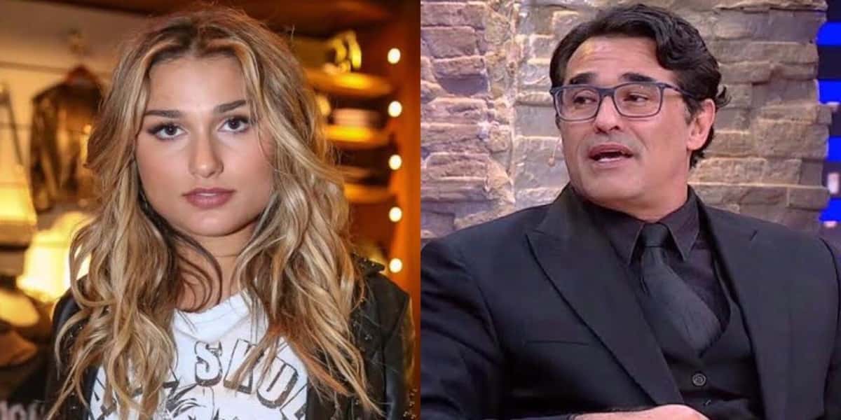 Sasha Meneghel está nadando no dinheiro enquanto Luciano Szafir passou por problemas financeiros, segundo Leo Dias (Foto: Reprodução)