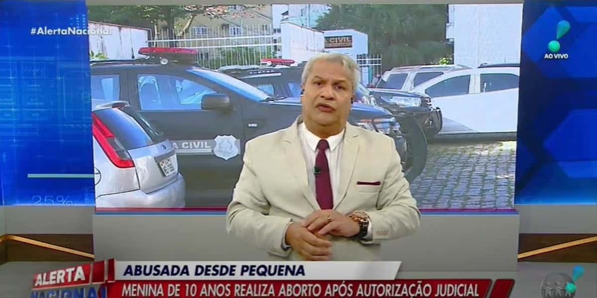 Sikêra Jr comentou sobre o caso da menina que foi estuprada pelo tio e engravidou aos 10 anos de idade (Foto: Reprodução)