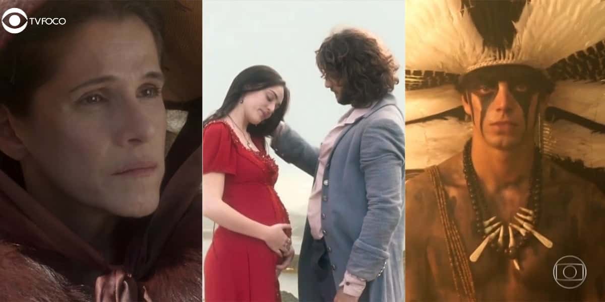 Descubra agora os finais de Novo Mundo (Foto: Montagem/TV Foco/Reprodução/Globo)