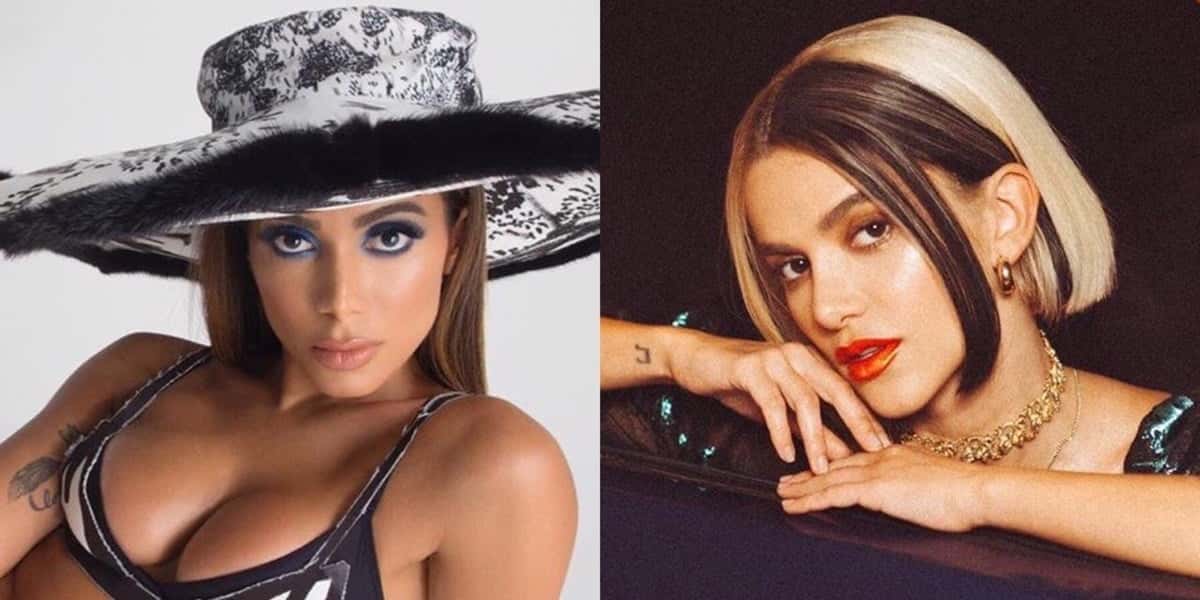Anitta e Manu Gavassi não se dão bem, segundo a colunista Fábia Oliveira (Foto: Reprodução)