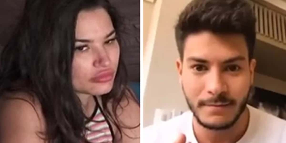 Raissa Barbosa expôs relação com Arthur Aguiar após ser apontada como amante do ator (Foto: Montagem/TV Foco)