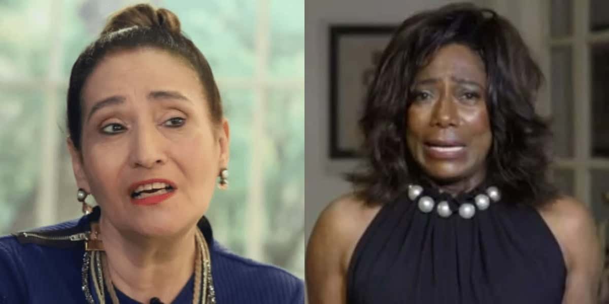 Sonia Abrão criticou Glória Maria em seu programa (Foto: Reprodução/Uol/TV Globo)