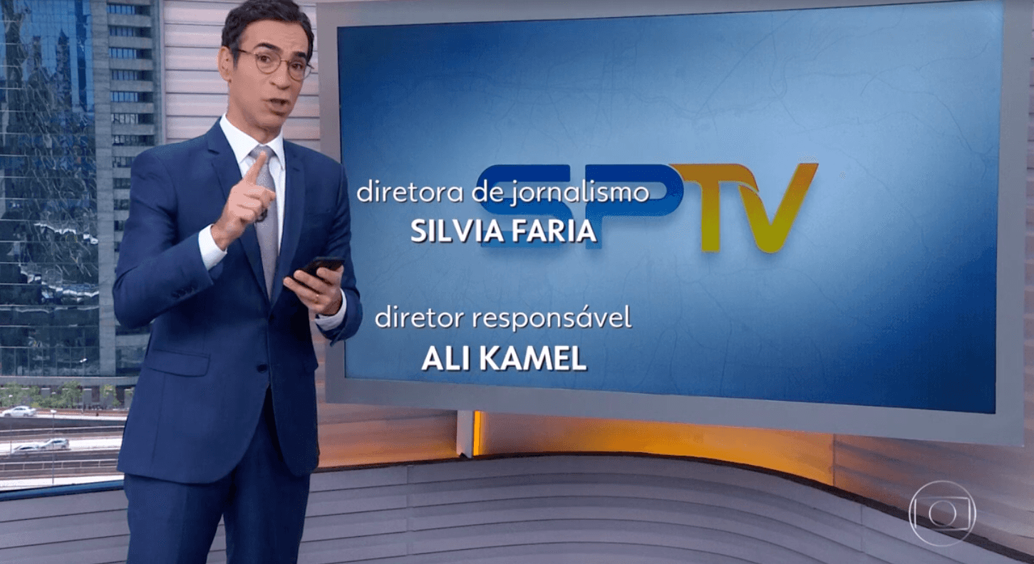 César Tralli anunciou uma mudança de última hora na grade da Globo (Foto: Reprodução)